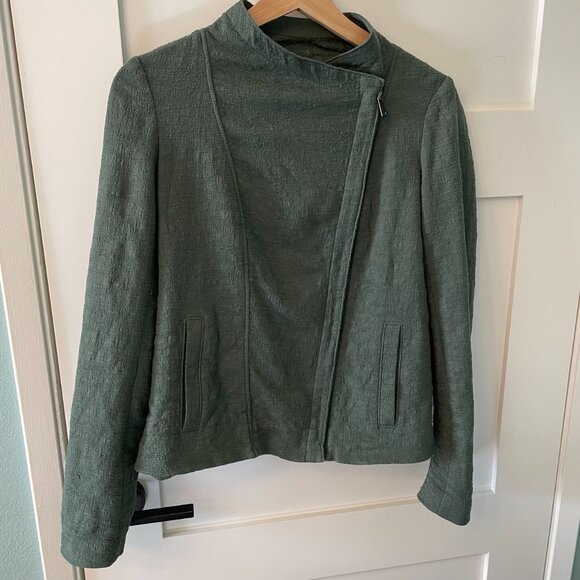 Vince Green Asymmetrical Motorcycle Jacket Size XS - Picture 3 of 11